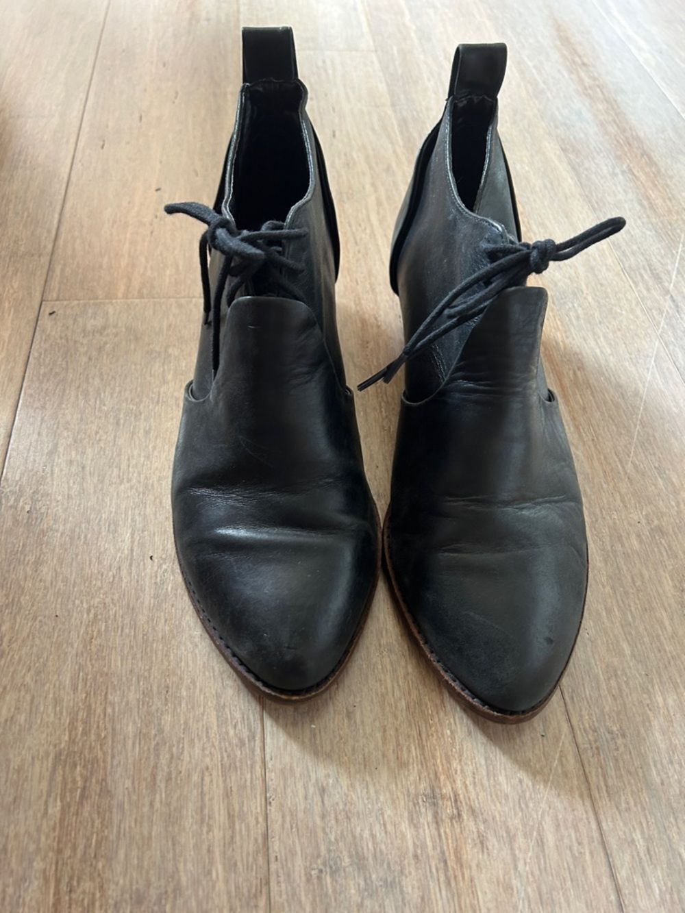 Anthropologie Anthro Kelsi Dagger "Court Atlantic Oxford" leather shoes 10